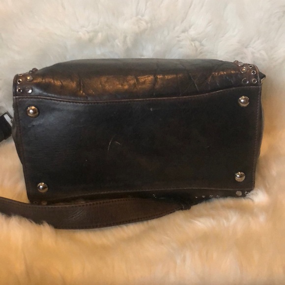 SOLD 💕 Prada vintage vitello studded satchel - Picture 4 of 8